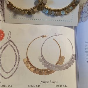 Stella and Dot “Fringe” Hoops